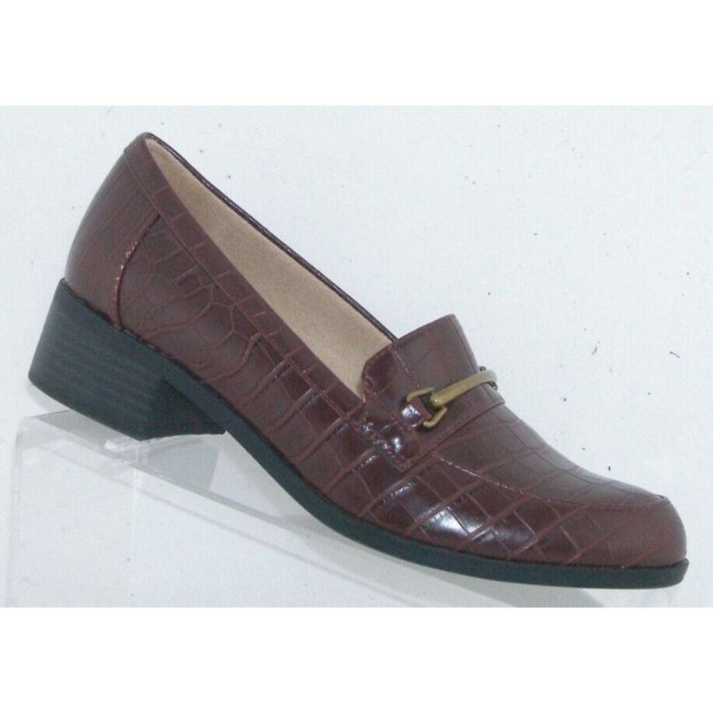 SOUL Naturalizer Firstly burgundy man made almond toe loafer flats 8.5M